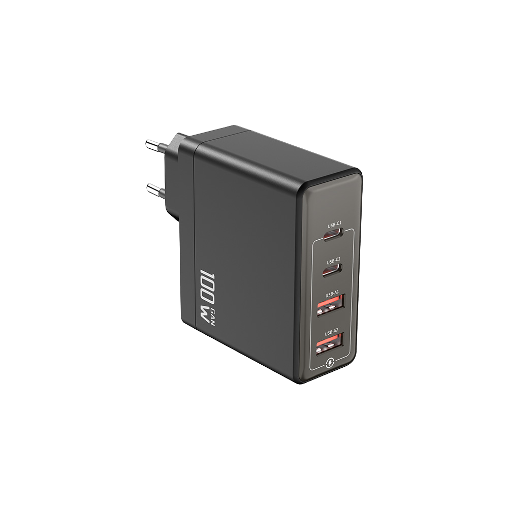 NOVANL ProCharge Charger 100W Dual Port (2x USB-C & 2x USB-A)