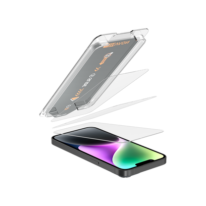 NOVANL 3-Pack Screen Protectors voor iPhone 14 met Installatiekit