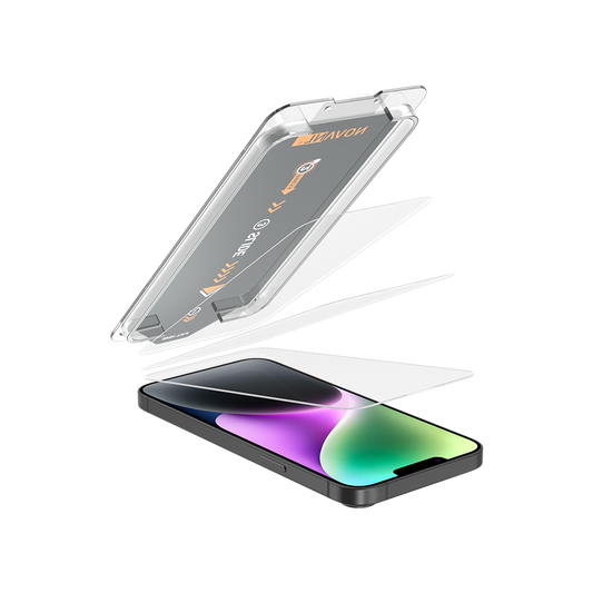 NOVANL 3-Pack Screen Protectors voor iPhone 14 Pro Max met Installatiekit
