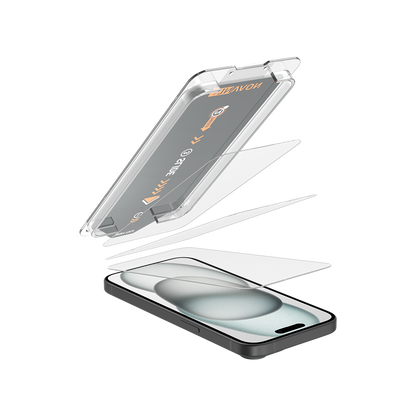 NOVANL 3-Pack Screen Protectors voor iPhone 16 Plus met Installatiekit