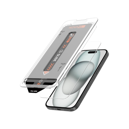NOVANL 3-Pack Screen Protectors voor iPhone 16 Plus met Installatiekit