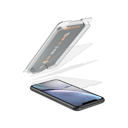 NOVANL 3-Pack Screen Protectors voor iPhone XR met Installatiekit