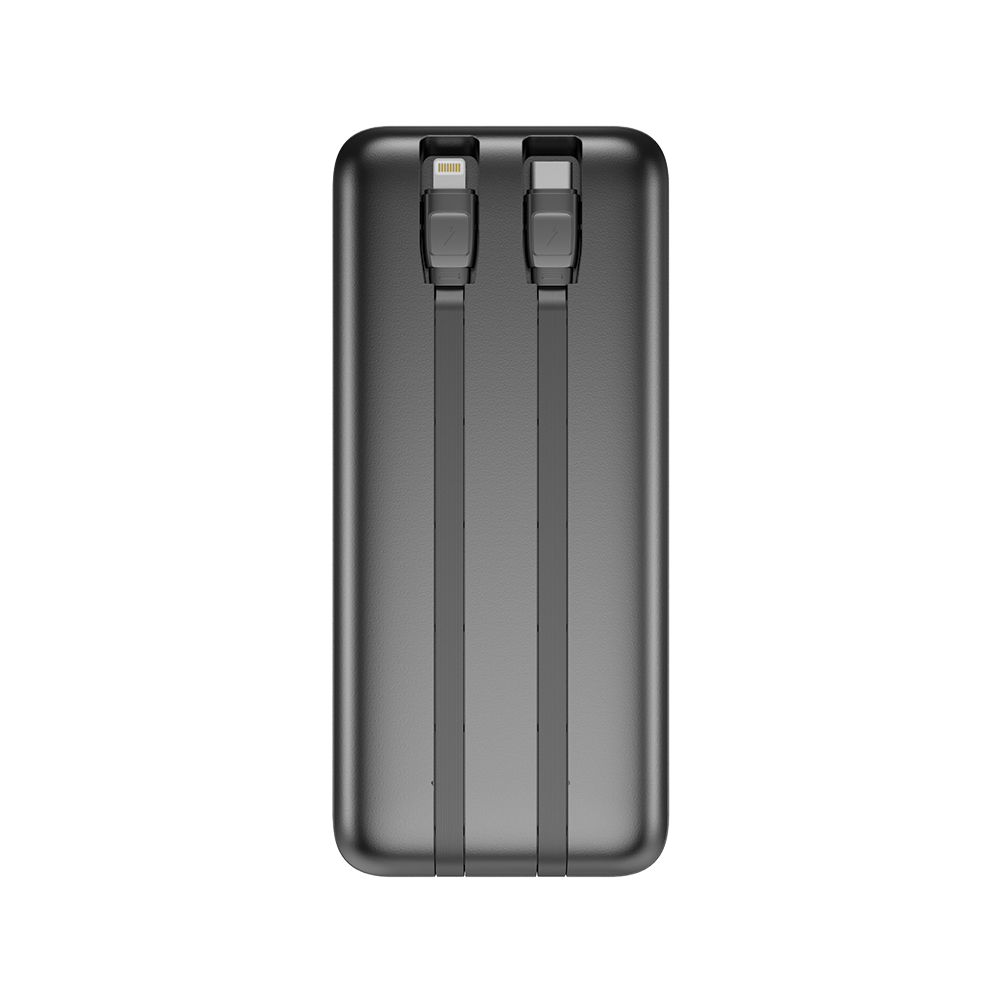 NOVANL PowerUp 20.000 mAh Powerbank met Dubbele Kabel
