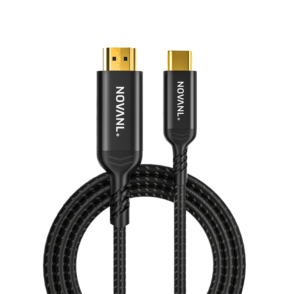 NOVANL UltraHD USB-C Kabel naar HDMI 2.0B 4K (1.8M)