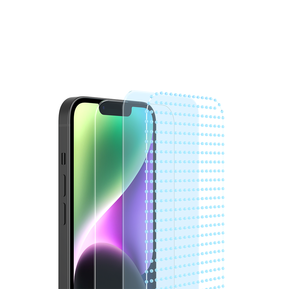 NOVANL 3-Pack Screen Protectors voor iPhone 14 Plus met Installatiekit