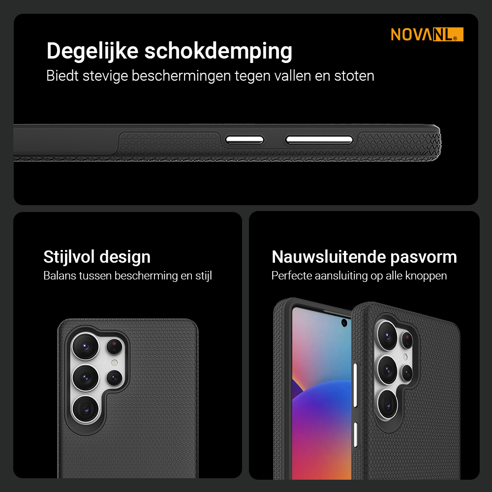 NOVANL GripArmor Case Samsung Galaxy S25 Ultra