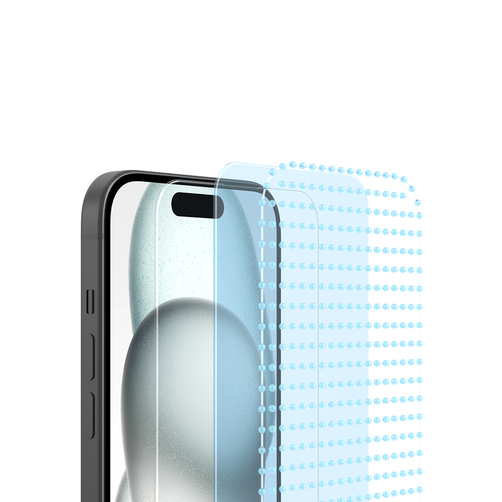 NOVANL 3-Pack Screen Protectors voor iPhone 16 Pro met Installatiekit