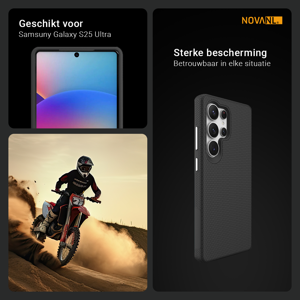 NOVANL GripArmor Case Samsung Galaxy S25 Ultra