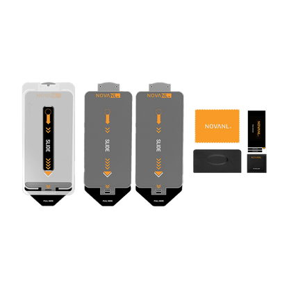 NOVANL 3-Pack Screen Protectors voor iPhone 16 Plus met Installatiekit