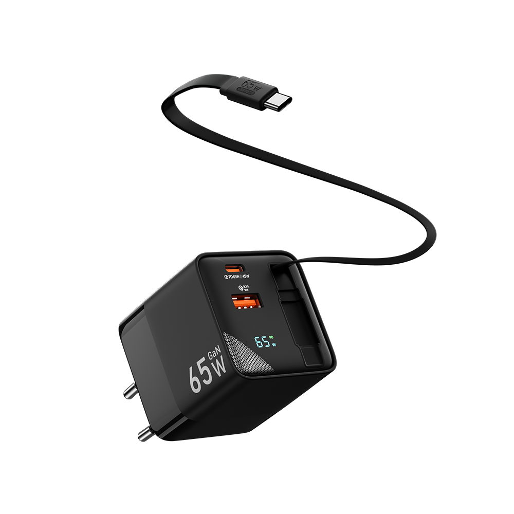 NOVANL GaNCharge Pro 65W Adapter incl. USB-C-kabel
