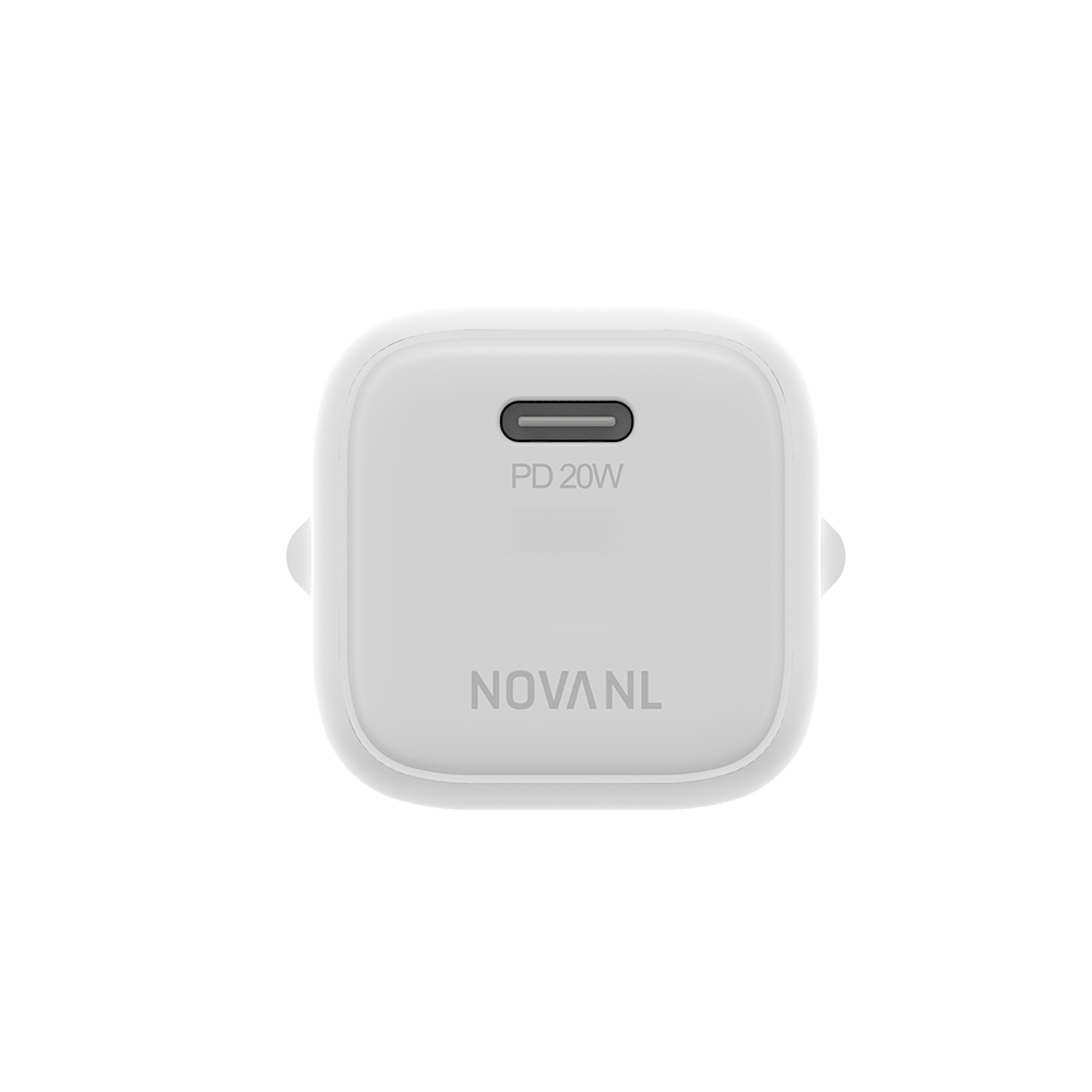 NOVANL GaNCharge 20W USB-C (enkele poort) Adapter