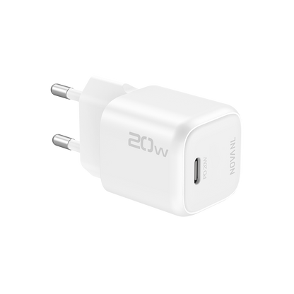 NOVANL GaNCharge 20W USB-C (enkele poort) Adapter