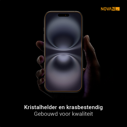 NOVANL 3 in 1 Screen Protector (incl. Applicator) Compatible for iPhone 17 Pro