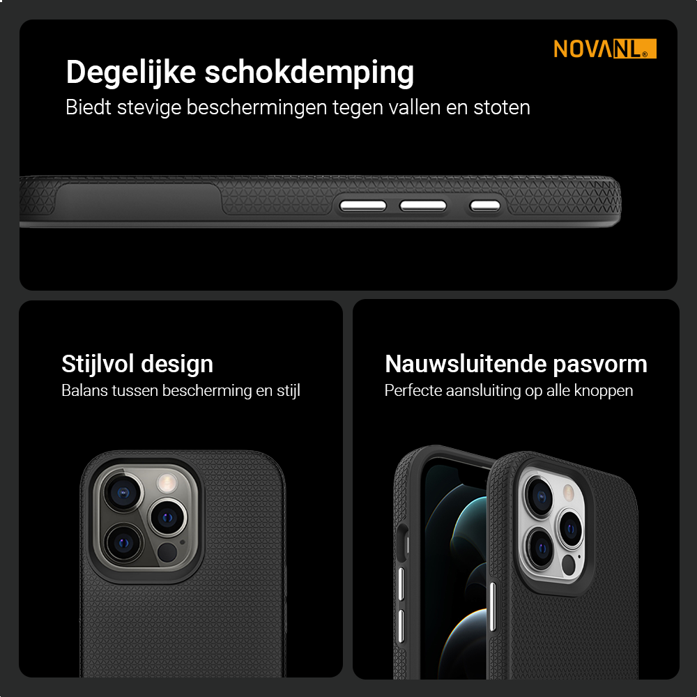 NOVANL GripArmor Hoesje voor iPhone 13 Pro
