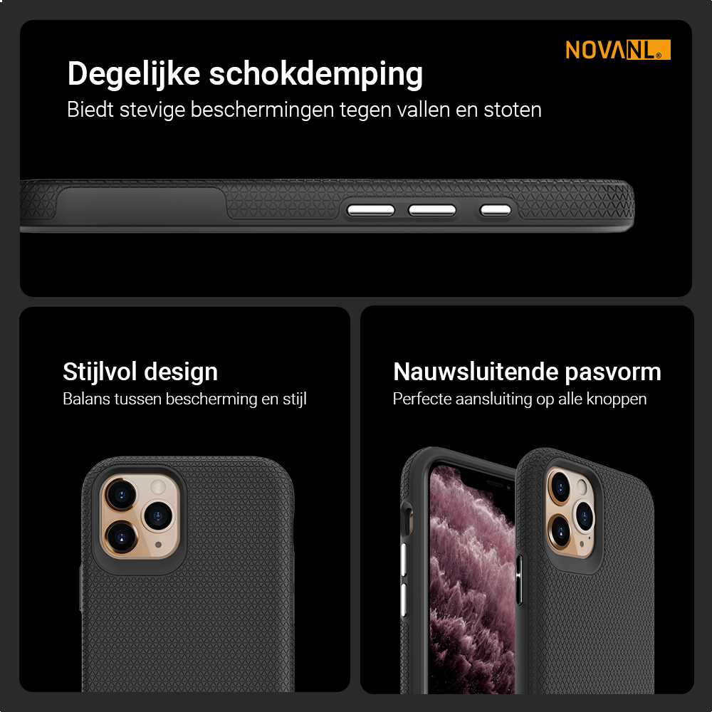 NOVANL GripArmor Hoesje voor iPhone 11 Pro