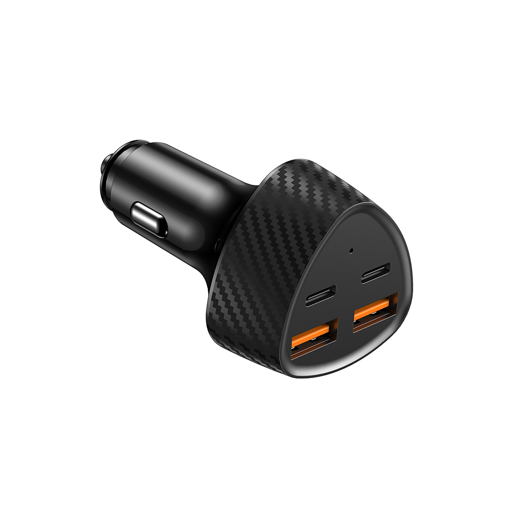 NOVANL PowerDrive Quattro-poort (50W) (2x USB A, 2x USB-C)