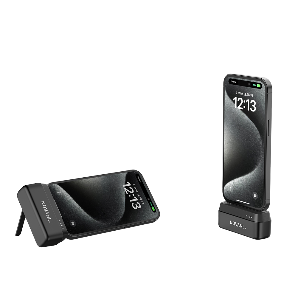 NOVANL PowerUp Mini incl. standaard, ondersteunt 8-pins (5.000 mAh)