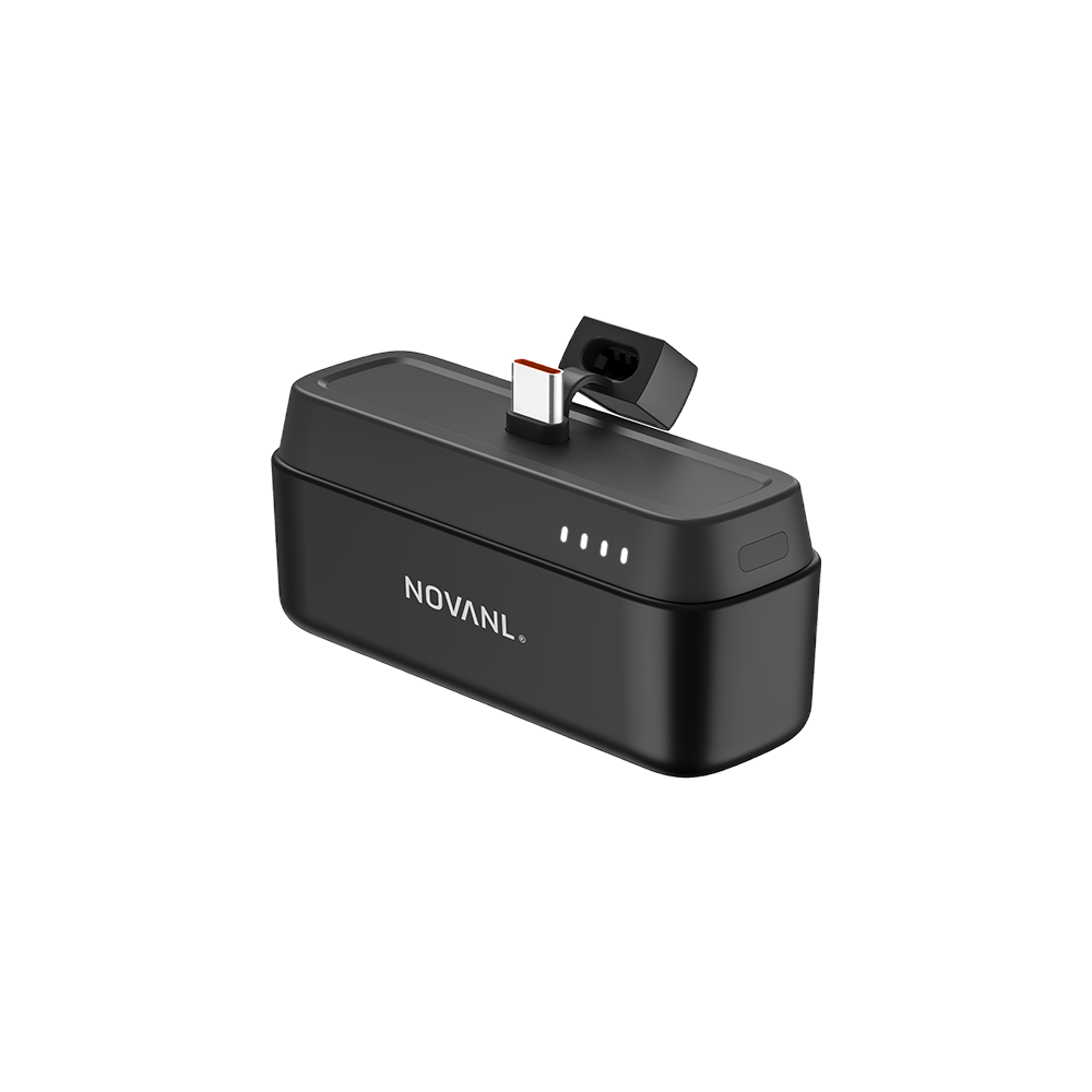 NOVANL PowerUp Mini incl. standaard, ondersteunt USB-C (5.000 mAh)