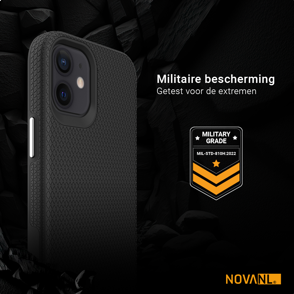 NOVANL GripArmor Hoesje voor iPhone 12/12 Pro