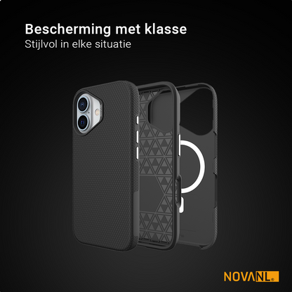 NOVANL GripArmor Case voor iPhone 16 (inc. Magnetics)
