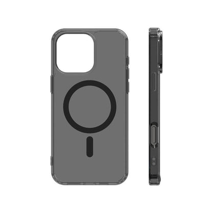 Grey Phone case with MagSafe design on a white background
