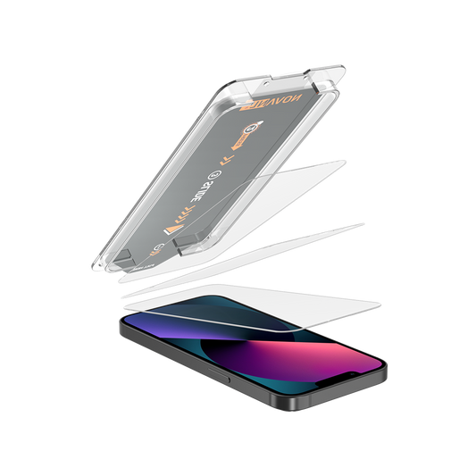 NOVANL 3-Pack Screen Protectors voor iPhone 13 met Installatiekit