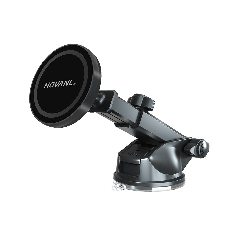 NOVANL MagLock Zuignap Telefoonhouder